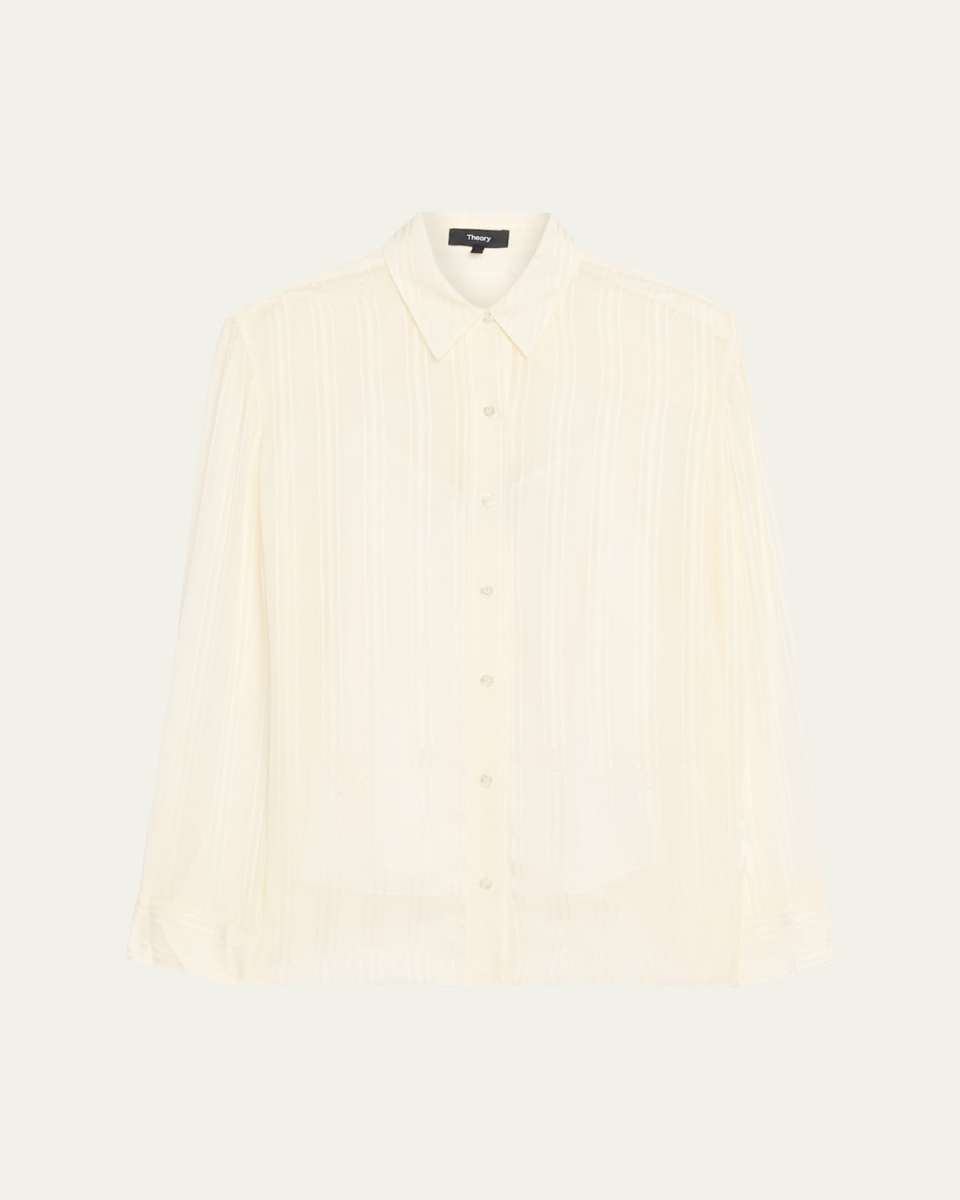 Classic Button-Front Shir